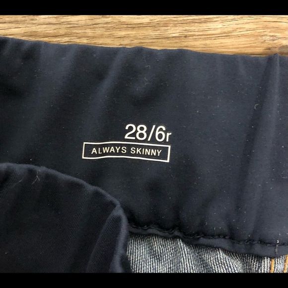 GAP Always Skinny Maternity Jeans Size 28 6r - Picture 4 of 6